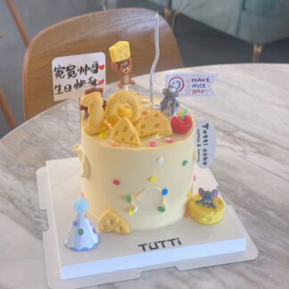 冰雪公主生日蛋糕