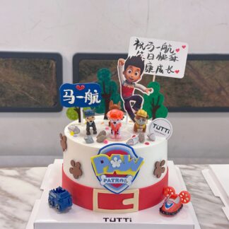 汪汪队主题生日蛋糕
