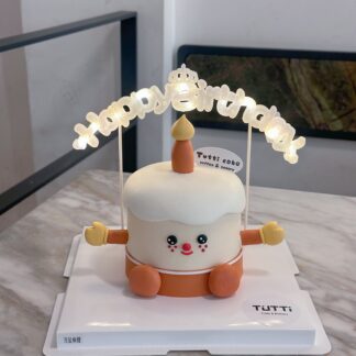 小鸡拱门生日蛋糕