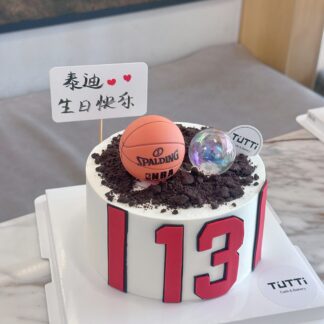 篮球十三岁生日蛋糕