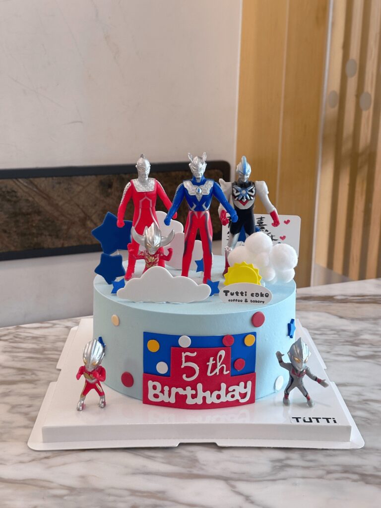 奥特曼生日蛋糕