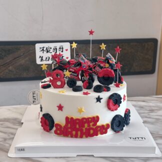 红黑车厘子生日蛋糕