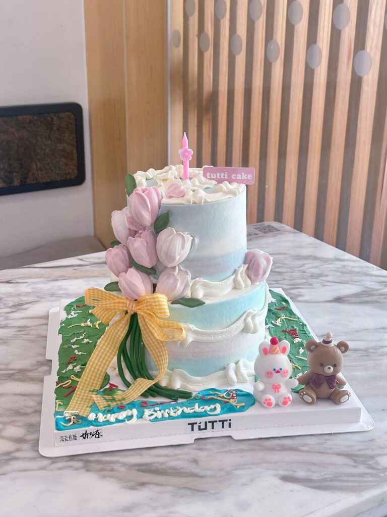 小马宝莉双层生日蛋糕