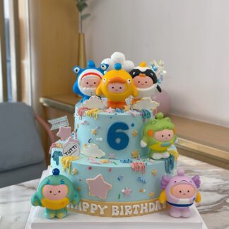 双层生日蛋糕 06