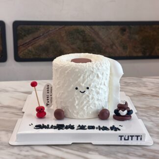趣味纸巾卷蛋糕