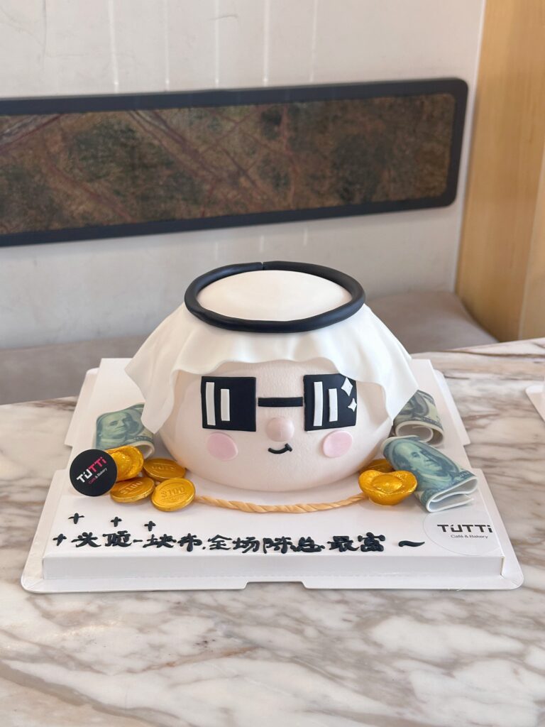 月球太空主题蛋糕