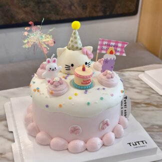 粉色派对纸杯蛋糕